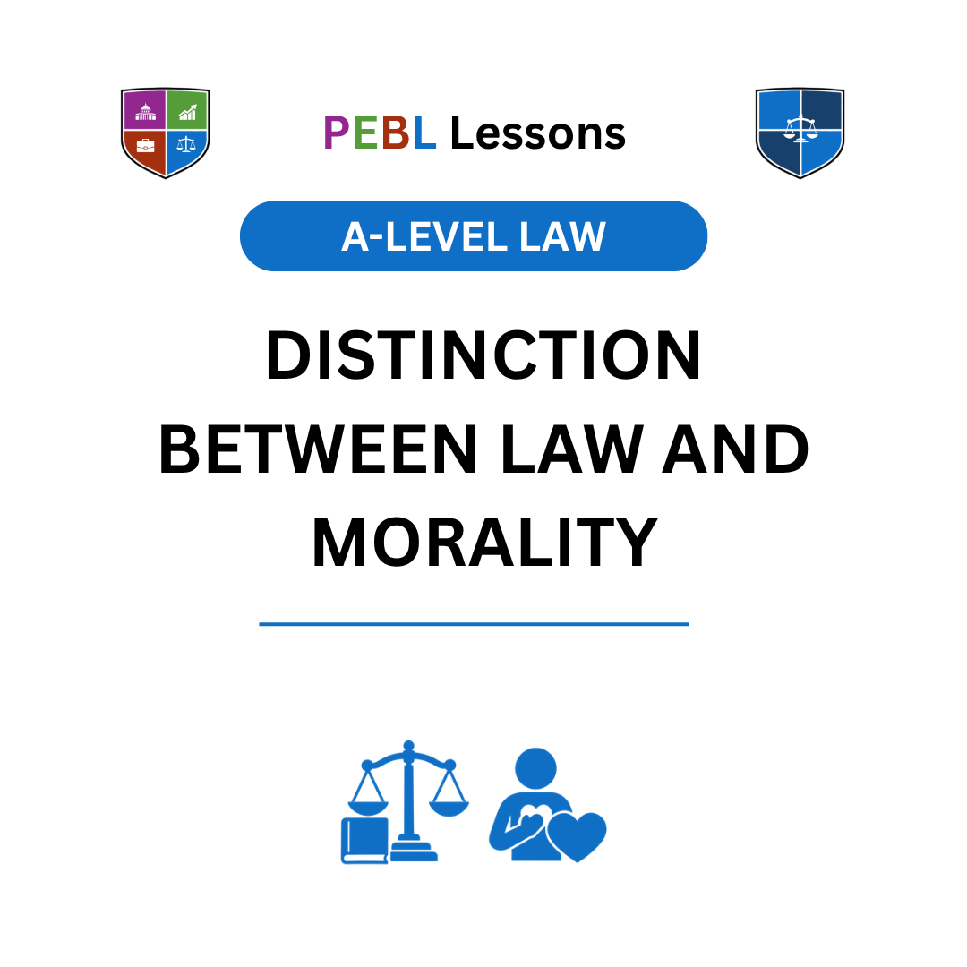 The Distinction Between Law and Morality