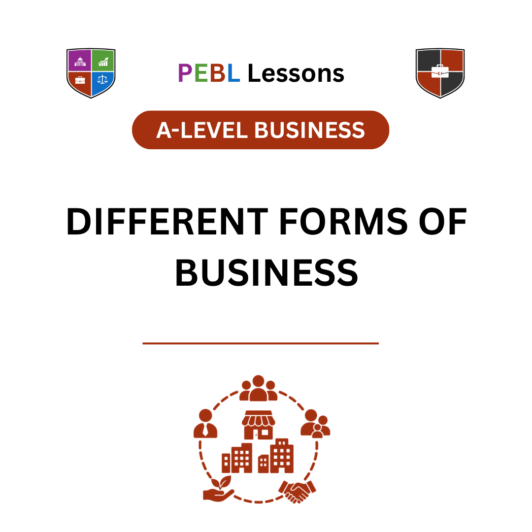 Different Forms of Business