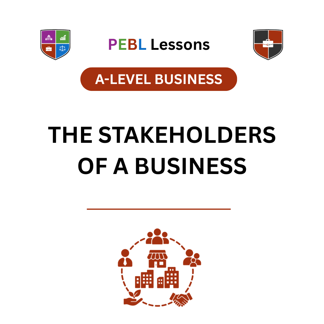 The Stakeholders of a Business