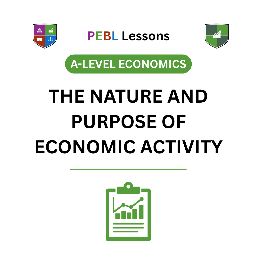 The Nature and Purpose of Economic Activity