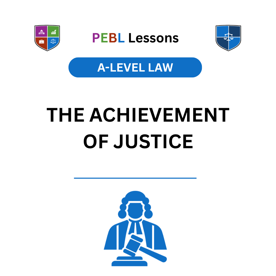 The Extent the Law Achieves Justice