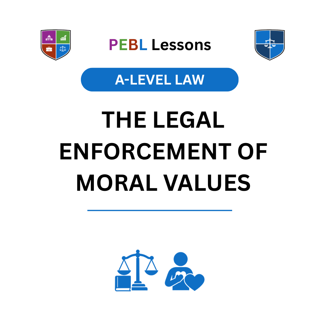 The Legal Enforcement of Moral Values