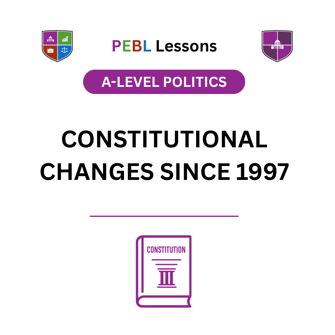 Constitutional Changes Since 1997