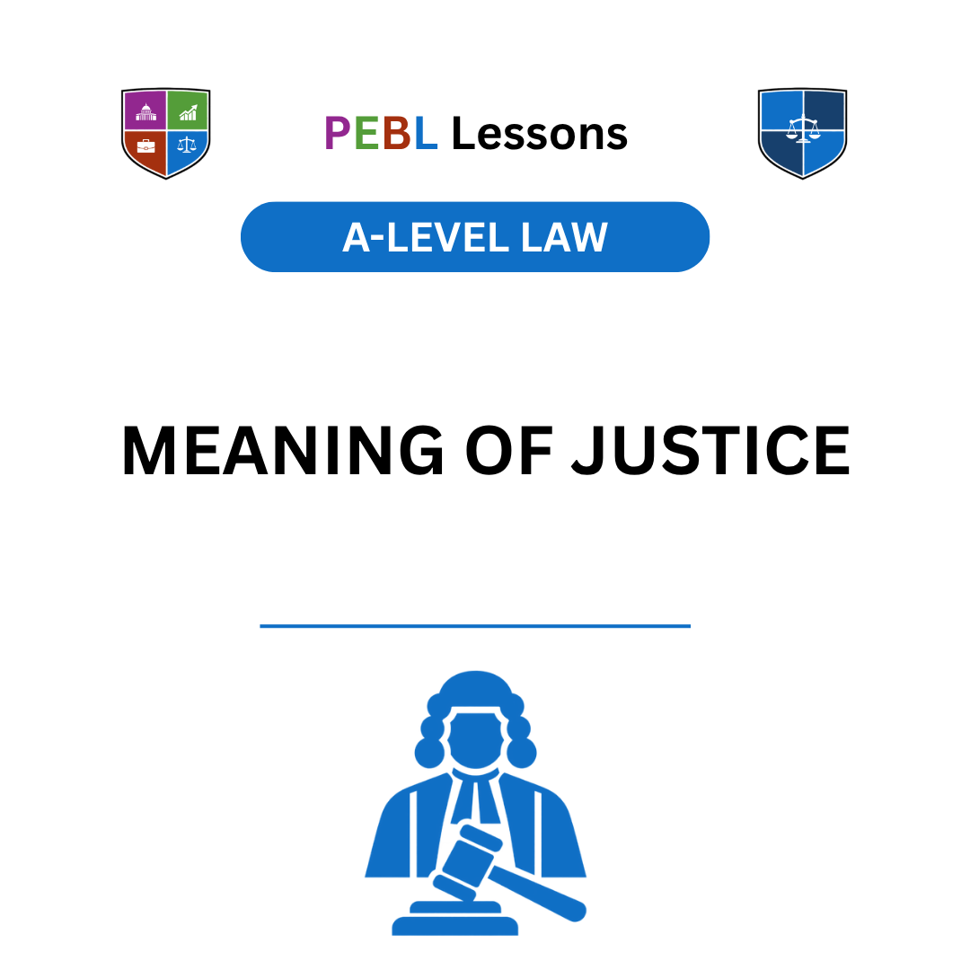 The Meaning of Justice