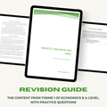 Pearson Edexcel A-Level Economics B Revision Guide | Markets, Consumers and Firms