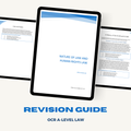 OCR A-Level Law Revision Guide | Nature of Law and Human Rights Law
