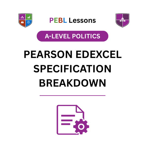 Pearson Edexcel A-Level Politics