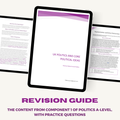Pearson Edexcel A-Level Politics Revision Guide | UK Politics and Core Political Ideas