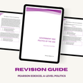 Pearson Edexcel A-Level Politics Revision Guide | Government and Politics of the USA