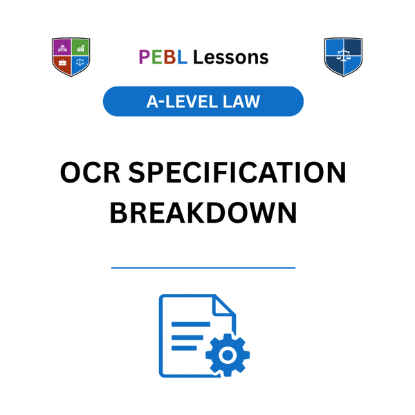 OCR A-Level Law
