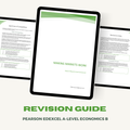 Pearson Edexcel A-Level Economics B Revision Guide | Making Markets Work