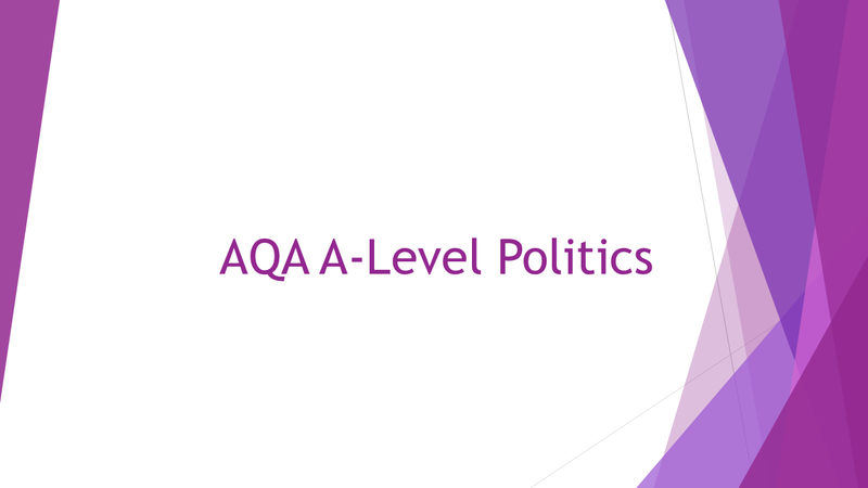 AQA A-Level Politics | YouTube Playlist