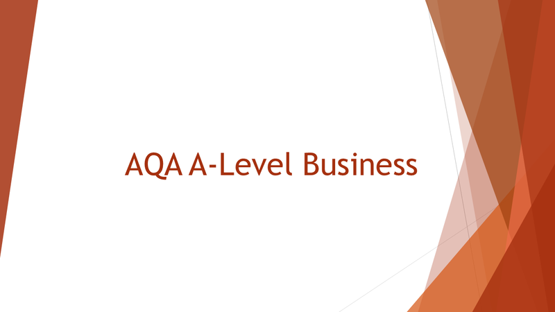 AQA A-Level Business | YouTube Playlist