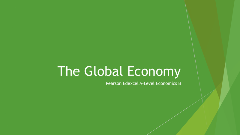 The Global Economy